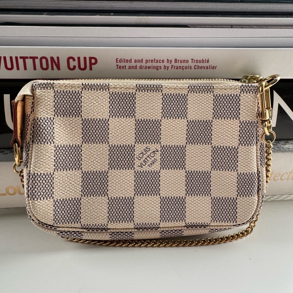 Louis Vuitton Damier Azur Mini Pochette Accessories